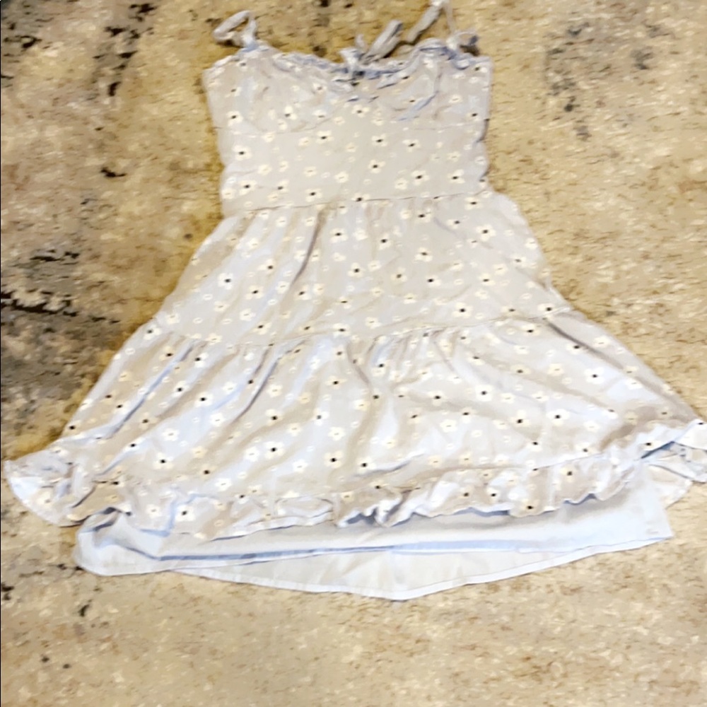 Hollister blue floral dress